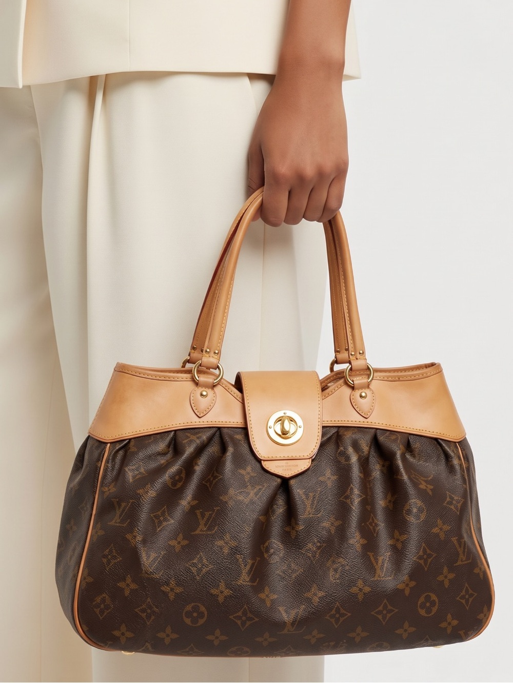 Louis Vuitton Monogram Boetie MM Shoulder Bag.